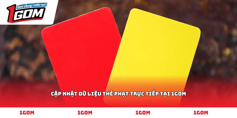 Cập nhật dữ liệu thẻ phạt trực tiếp tại 1GOM