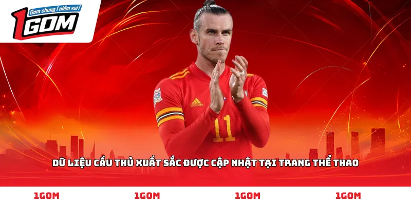 Dữ liệu cầu thủ xuất sắc được cập nhật tại trang thể thao