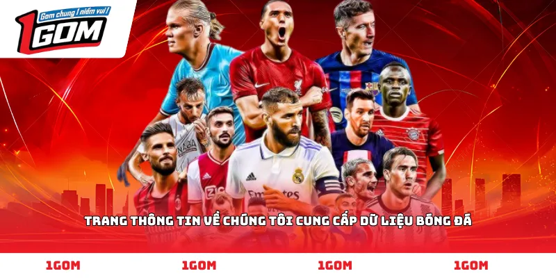 Trang thông tin Về chúng tôi cung cấp dữ liệu bóng đá